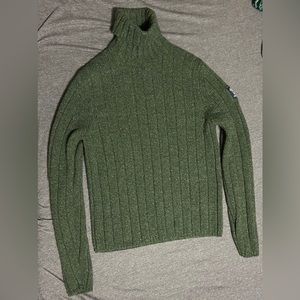 Vintage 2001 Abercrombie & Fitch Muscle Sweater Deadstock Mock Neck - M